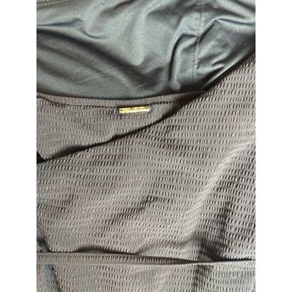 Sea Level Swim Messina Wide Strap Diagonal One Piece Black Swimsuit Sz US 12 New - Picture 6 of 11